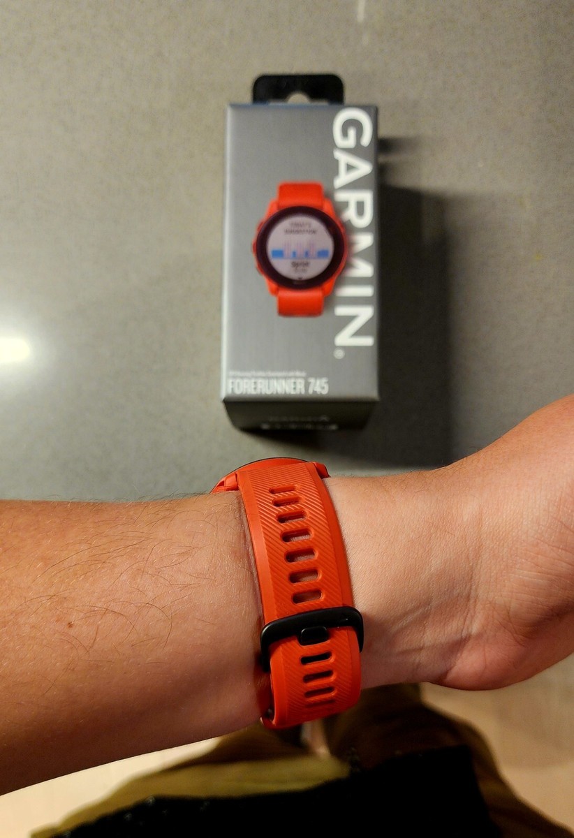 Wrist Garmin Forerunner 745 Specs LIKE NEW Garmin Forerunner 745