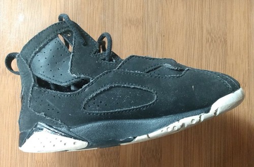 Infant Toddler Nike Air Jordan True Flight Black/Gold Shoes 343797-026 Size 10C - Picture 4 of 12