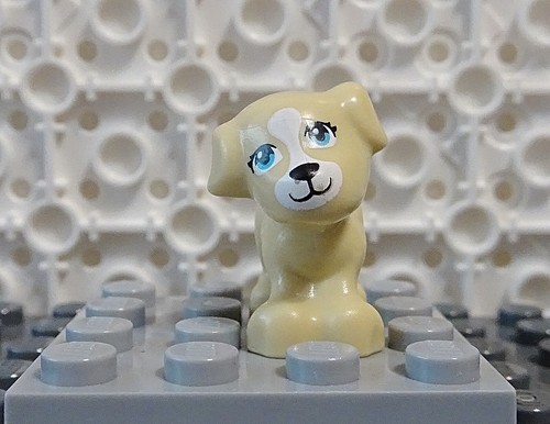 LEGO Friends: Dog, Puppy, Tan - Picture 2 of 3