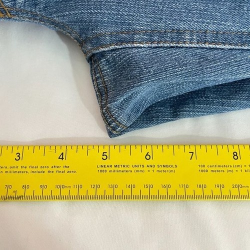 Motherhood Maternity Blue Denim Capri Length Jeans Womens Comfy Size Small - Imagen 9 de 9