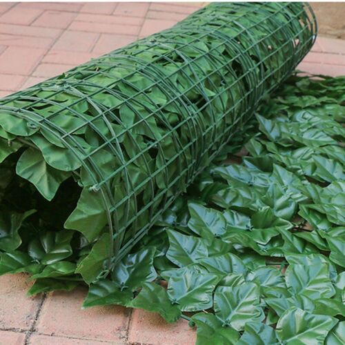 3M Artificial Hedge Ivy Leaf Garden Fence Roll Privacy Screen Wall Balcony‘Cover - Picture 16 of 24