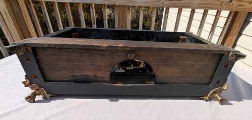 Antique rare 1915 Ingraham Palace mantel clock missing pendulum Key not tested - Picture 6 of 15