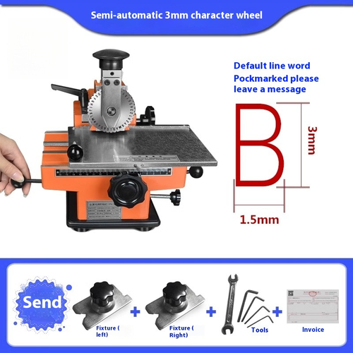 Semi-automatic Manual Marking Machine,aluminum Labeling Coding Machine - Picture 14 of 36