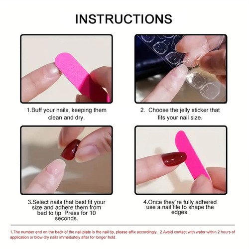 Pressa orso finta unghie colore misto fatta a mano per nail art - Foto 24 di 30