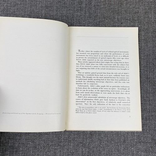 Abbe's Apochromats by Moritz von Rohr , Carl Zeiss Jena , 1886 - 第 6/10 張圖片