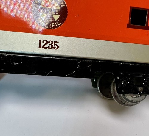 Marx 1235 Southern Pacific Caboose - 7 in. / 4 Wheel - Tab & Slot Coupler - Bild 6 von 11