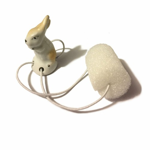 Cazador de gotas conejo, porcelana Lindner goteo catcher, conejo, porcelana - Imagen 2 de 3