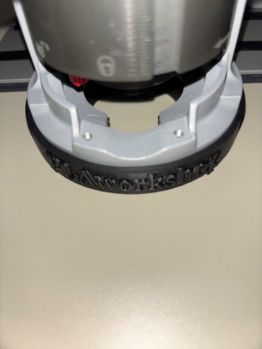 Bosch GKF 18V-25 Trim Router Plunge Base Guide Rail Adapter to Dewalt Track - Picture 6 of 14