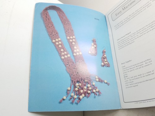 Easy Macrame Jewelry By Susan Philpott Craft Instructions The Finish Line - Picture 2 of 5