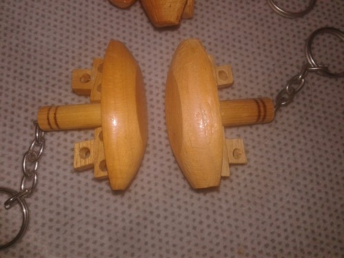 Wooden Boat handmade Key Chain New - Bild 6 von 8