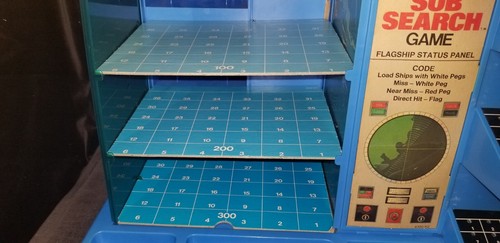 VINTAGE MB SUB SEARCH 3 LEVEL STRATEGY GAME MILTON BRADLEY 1973 100% COMPLETE - Picture 9 of 12