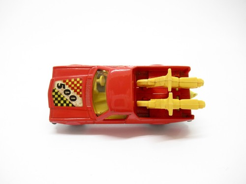MATCHBOX SUPERFAST 60 HOLDEN PICK UP CON MOTOS AMARILLAS - Imagen 5 de 6