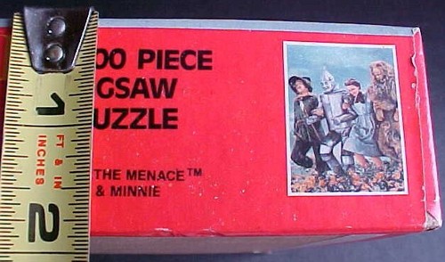 Wizard Of Oz Puzzle Dorothy Tin Man Scarecrow Lion 1980's NEW - Picture 5 of 23