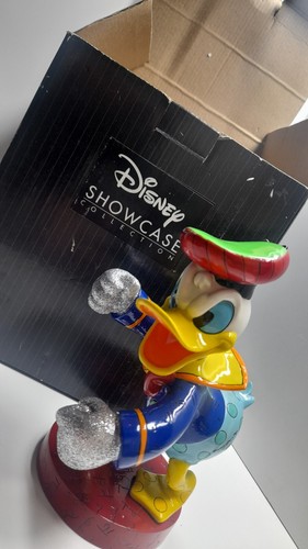 Disney Britto Angry Donald Duck Romero Pop Art Collection Figurine REPAIRED/FIX - Picture 11 of 11