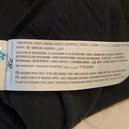 Nuevo con etiquetas Vestido Abercrombie & Fitch Talla XS Negro Bordado Fuera del Hombro - Imagen 13 de 14