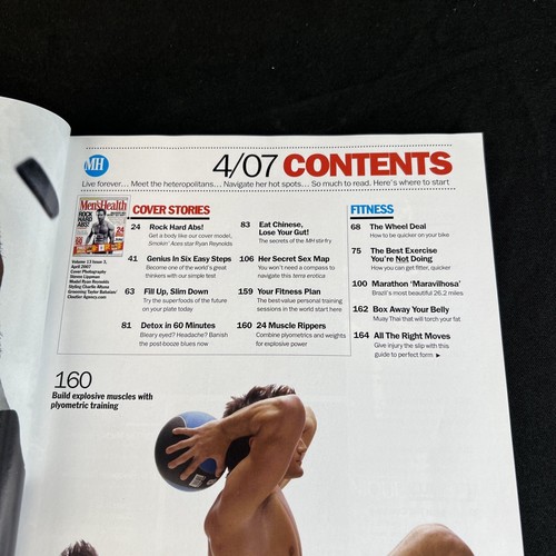 Men’s Health Magazine April 2007 Ryan Reynolds Bhadresh Ghohli - Picture 3 of 4