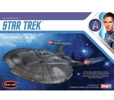 Polar Lights: Star Trek NX-01 Enterprise - 1:1000 Scale Model Kit - Snap