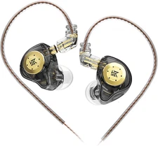 KZ EDX PRO in Ear Monitor Headphones IEM Earphones with 1DD, Hifi Deep Bass IEM 