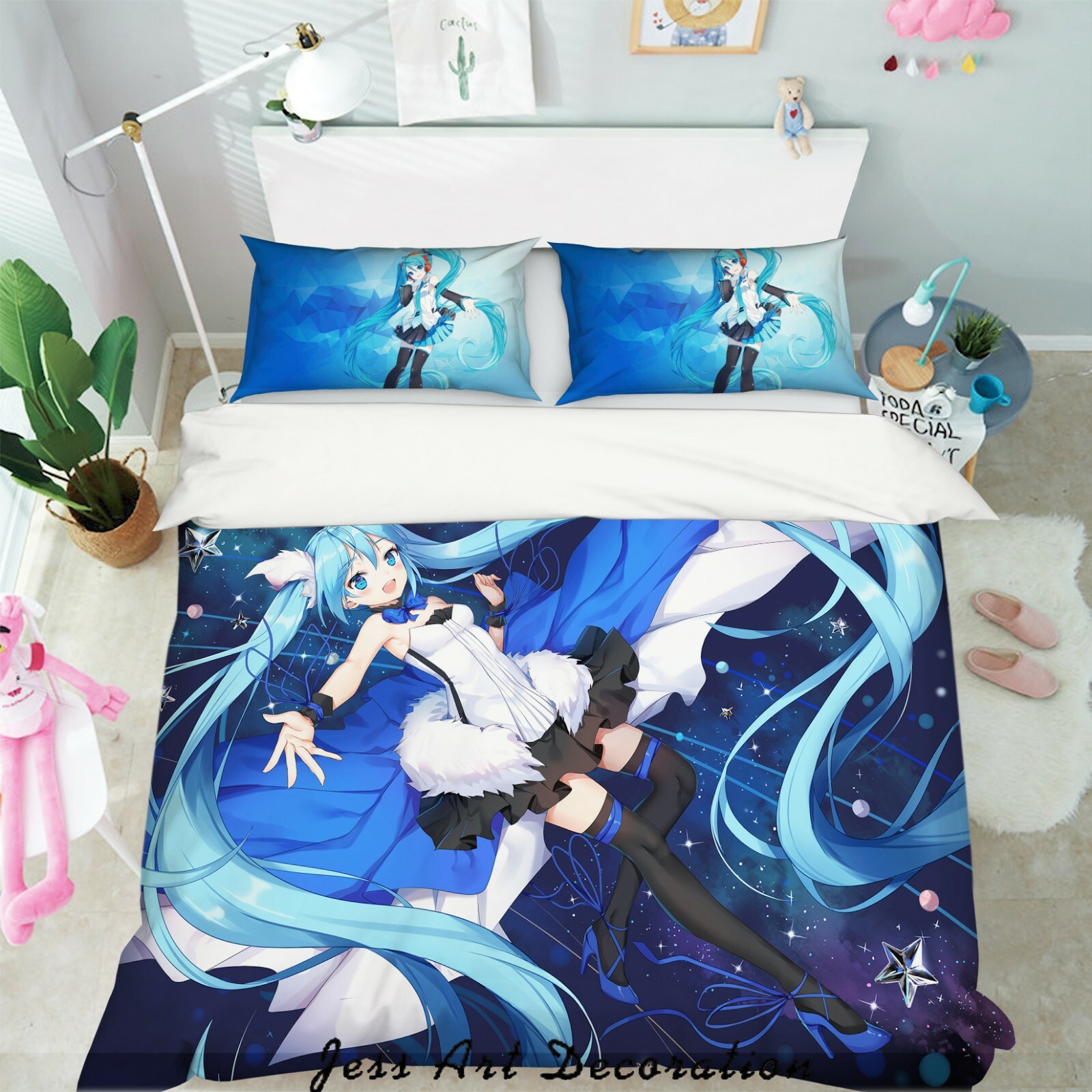 3D Hatsune Miku Navy Blau Anime Quilt Startseite Bett Spread Duvet Startseite Jess Kunst 57 3D Hatsune Miku Navy Blau Anime Quilt Startseite Bett Spread Duvet Startseite Jess Kunst 57