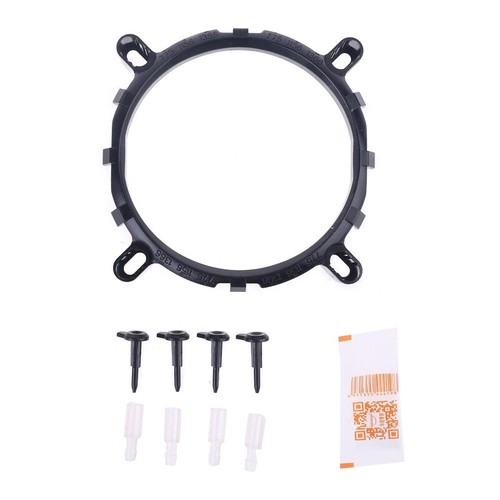 CPU Cooler LGA/2011/115X/775 3 Pin PC Cooling Radiator 2 Copper Tubes LED - Picture 2 of 8