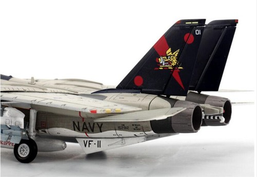 JC Wings 1/72 USA F-14B Tomcat VF-11 Red Rippers 1980-2005 THANKS FOR THE RIDE - Picture 7 of 11