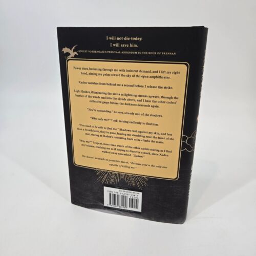 Onyx Storm Book Deluxe Edition Sprayed Edges w/ Dragons by Rebecca Yarros - Picture 3 of 12