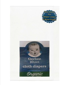 Gerber-Baby-Cotton-Prefold-Birdseye-Cloth-Diapers-White-Pack-of-10