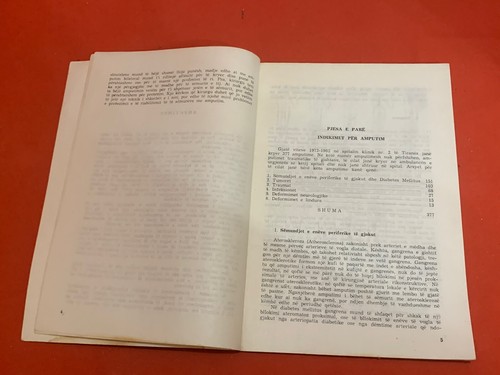OLD ALBANIA BOOK-AMPUTIMET-P.KARAGJOZI-MEDICAL-COMUNISM TIME-1984-ILLUSTRATED - Picture 5 of 22