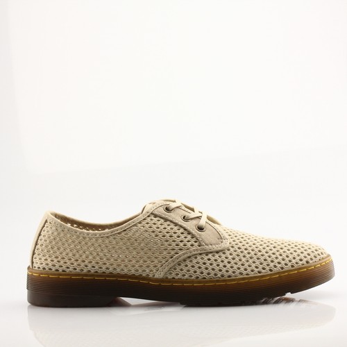 Uomo Tessuto Francesina Beige Calzature Martens Dr 9a22 dxA5zq