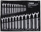 25 PCS METRIC COMBINATION SPANNER SET 6 - 32 MM FERVI 0223