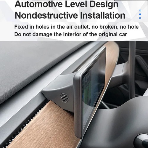 Aggiorna cruscotto LCD 9 pollici head-up display carplay Android per Tesla modello 3/Y - Foto 3 di 12