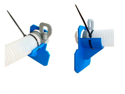 2x Schlauchhalter für Bestway Intex 32mm Pool Halter Schlauch Stütze