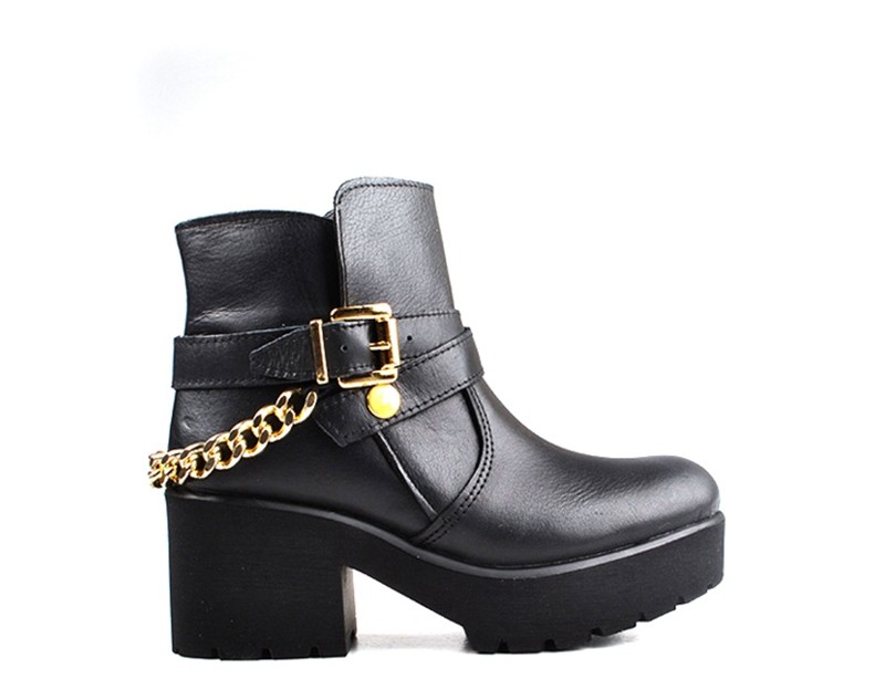 Schuhe SOPHIE Frau NERO/ORO CARMEN5 S Schuhe SOPHIE Frau NERO/ORO CARMEN5 S