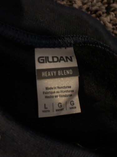 Gildan Heavy Blend Dutch Bro Pineapple Graphic Youth Large Pullover Sweater - Picture 5 of 8