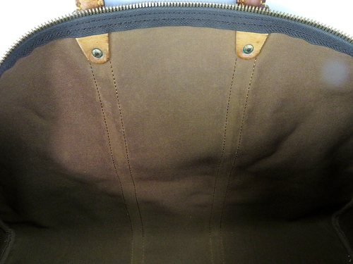 Auténtico bolso de lona con monograma 45 bandolera Keepall de Louis Vuitton #61246 - Imagen 21 de 24