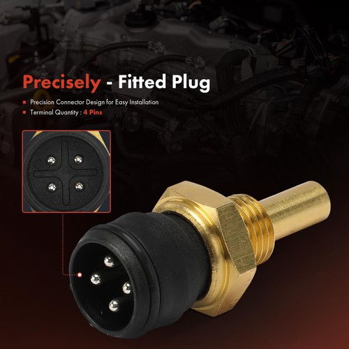 Engine Coolant Temperature Sensor for Mercedes-Benz E500 S420 SL600 500SL 600SEC - Picture 3 of 8