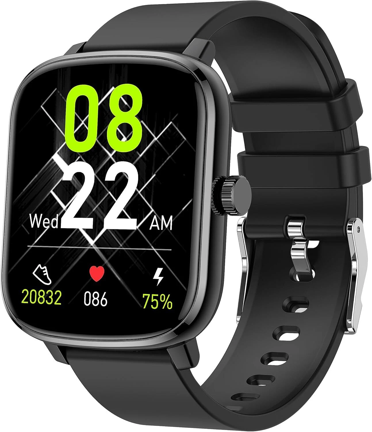 Fitness Activity Tracker Watch as Fitbit Heart Rate Monitor Pedometer for Women