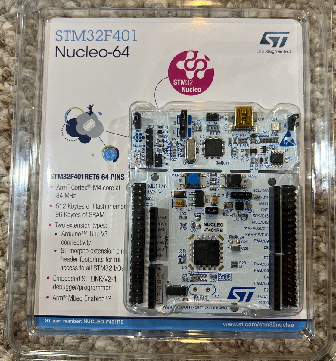 Nucleo F401re Schematic Amazon.com: STM32 Nucleo 64 Development Board