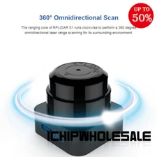 SLAMTEC RPLIDAR S1 Lidar Sensor 40M/131.2FT TOF Scanner 360° Scanner for UAV