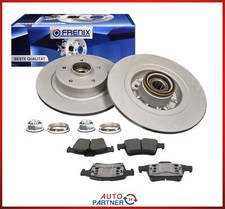 Bremsscheiben beschichtet Ø274 Beläge Radlager Hinten für Renault Laguna m. ABS