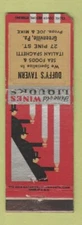 Matchbook Cover - Duffy's Tavern Greenville PA Deco WORN