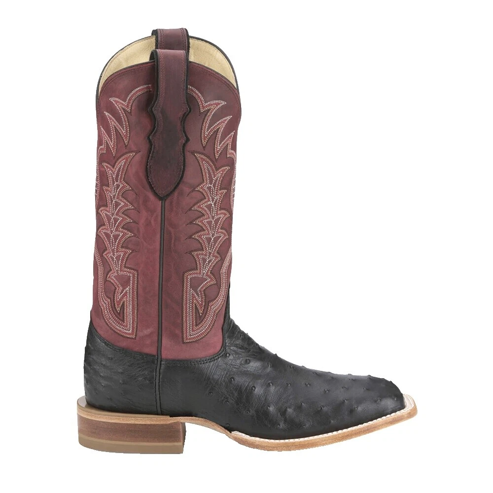 Botas Justin Boots negras del oeste para hombre