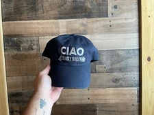 Ciao Single Bailey Strapback Hat Las Vegas 2017 Dad Cap Navy Blue Silver Dice