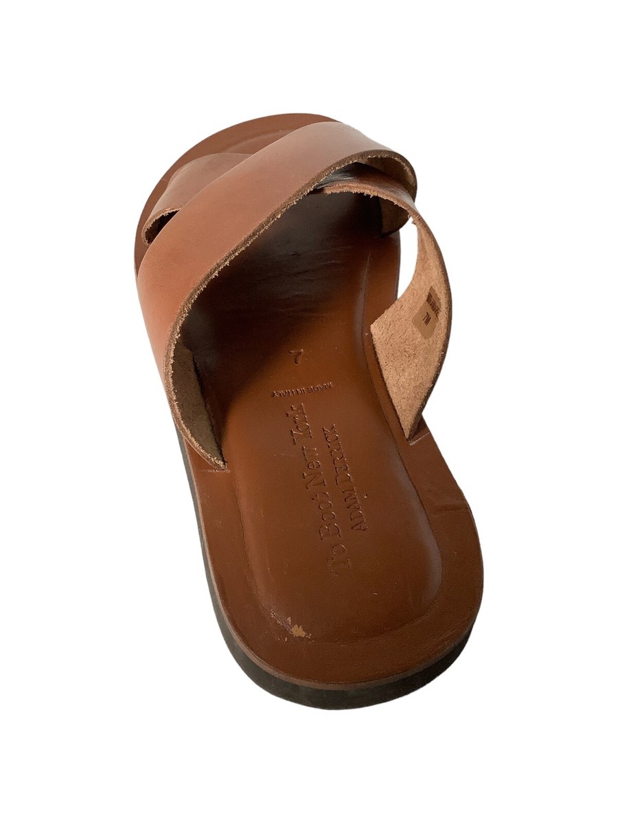 To Boot New York Miramare Leather Sandal | Slip On | Brown  display picture 2