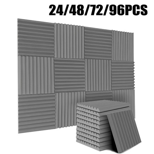 24-96PCS Studio Foam Panels Professional Sound Absorbing Soundproof Wall Panel - Picture 16 of 19