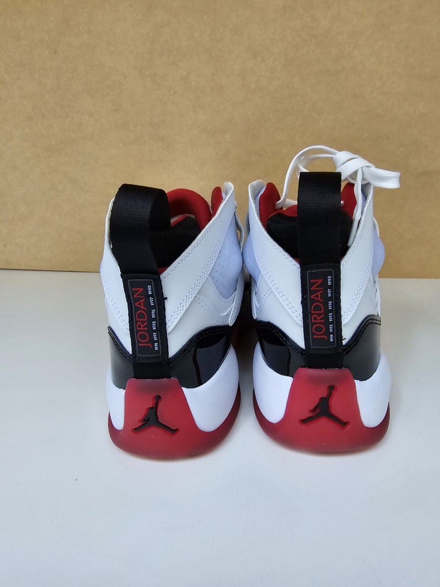 黒色と赤色　　DiiiM New Jordan Jumpman Two Trey Basketball Shoes Black Red