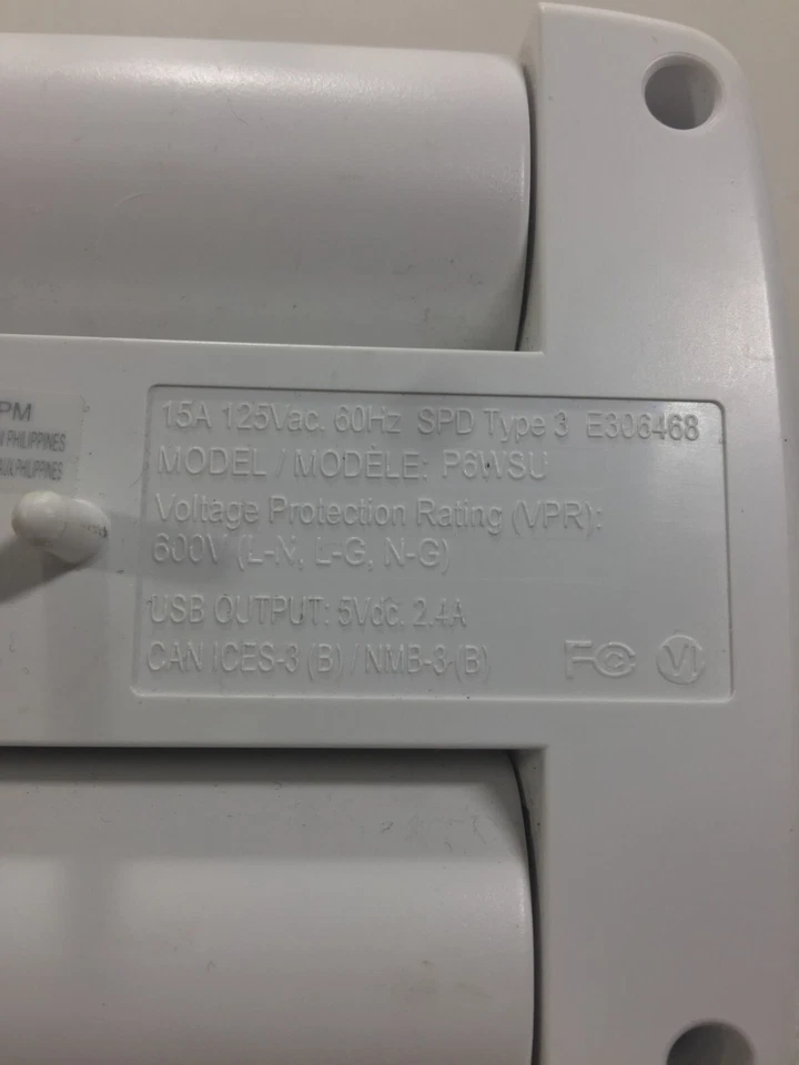 CyberPower P6WSU Wall Tap Surge Protector - Image 3 of 4