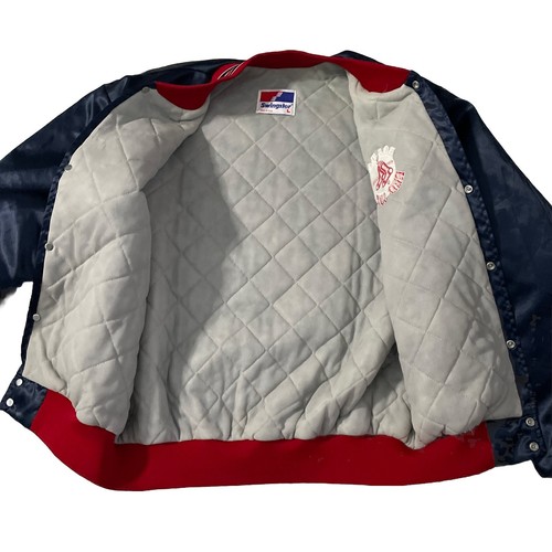 Vintage Swingster BOSTON RED SOX Nylon Satin Jacket Size Large - Picture 9 of 22
