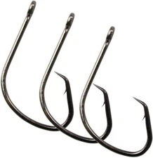 Fishing Hook Offset Circle Hooks  -High Carbon Steel-  Choose Size