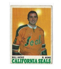 1970-71 O-Pee-Chee #76 Bill Hicke VG